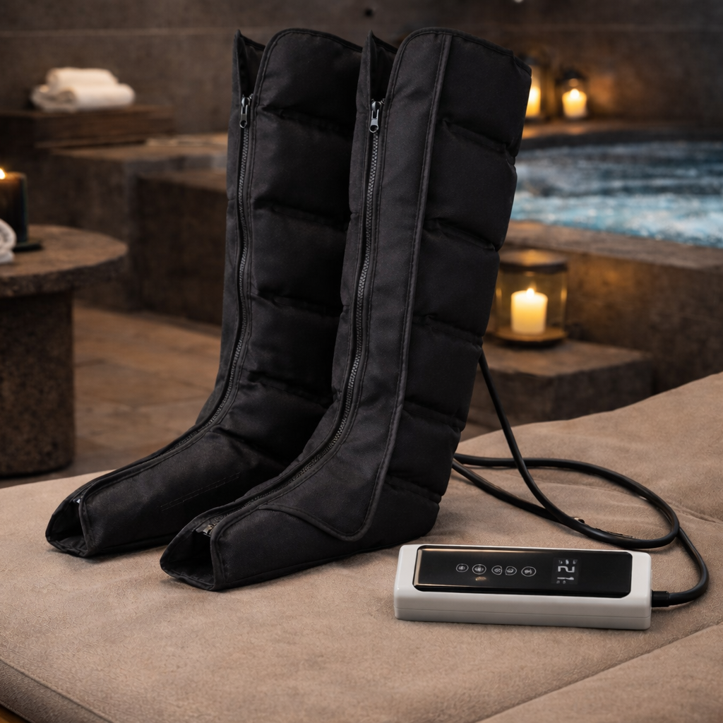 Système de Récupération AEROPULSE - Bottes de Pressothérapie (6 Chambres)